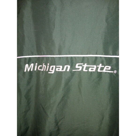 Nike Michigan State Reversible Green/White Jacket Men’s Size 3XL 54×32 Vintage - Picture 15 of 16